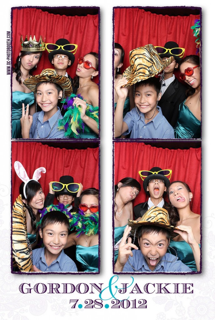 DC Photobooth at Gordon and Jackie's Wedding